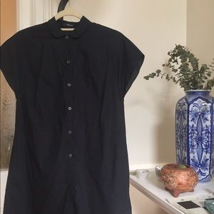 Madewell Peter Pan Collar Shirtdress